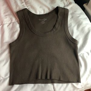 brandy dark brown connor tank